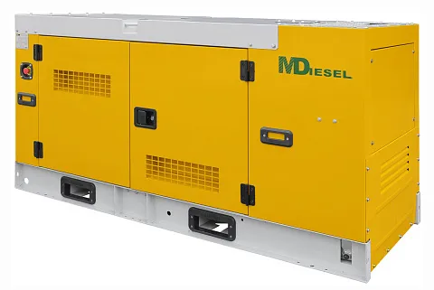 Дизельный генератор MitsuDiesel МД АД-30С-Т400-1РКМ29 (MDT 41 4LT) в шумозащитном кожухе — фото 2