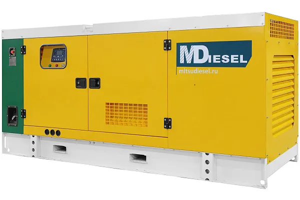 Дизельный генератор MitsuDiesel МД АД-80С-Т400-1РКМ29 в шумозащитном кожухе