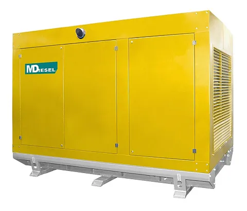 Дизельный генератор MitsuDiesel МД АД-50С-Т400-1РПМ29 (MDT 56 4LT) в погодозащитном кожухе
